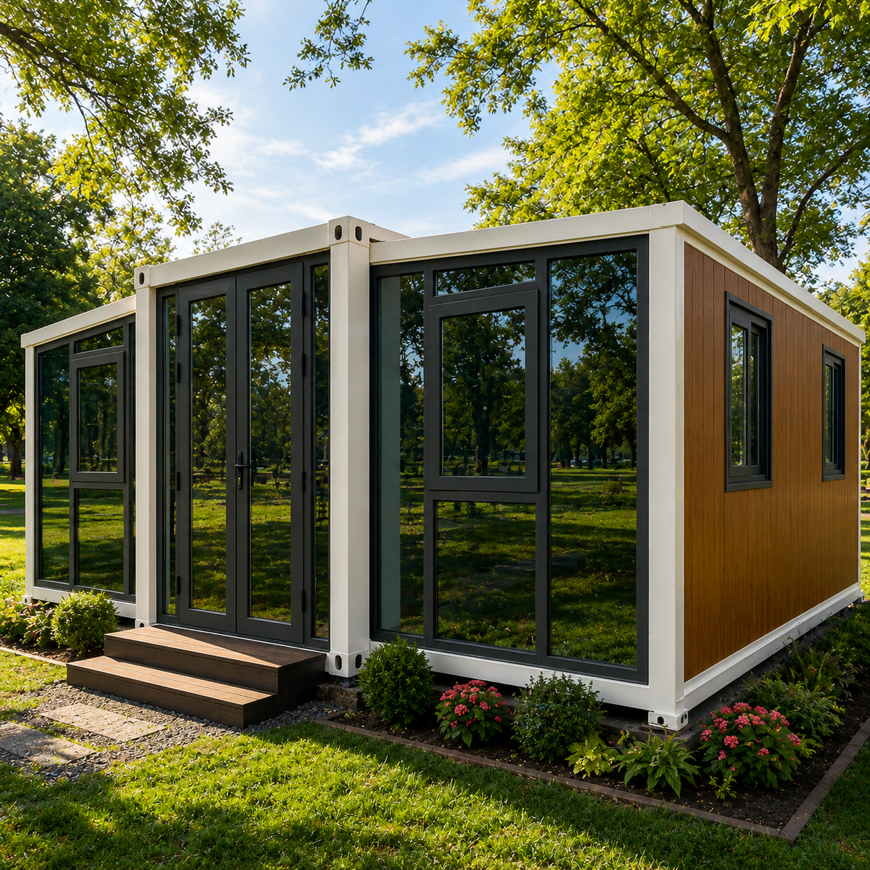 ChatGPT Image Jul 1, 2026, 06_52_09 PM Security 20Ft Prefab Luxury Mobile Expandable Container House – 2 Bedroom – Finish in Just 1 Day