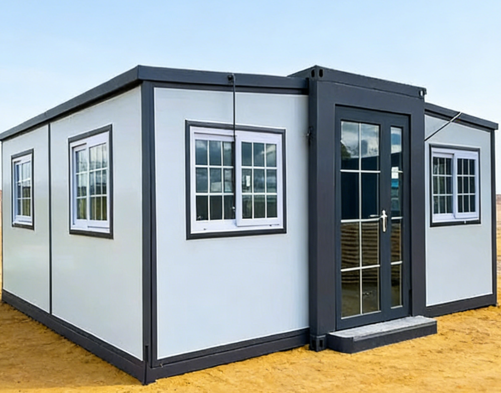 Security 20Ft Prefab Luxury Mobile Expandable Container House – 2 Bedroom – Finish in Just 1 Day