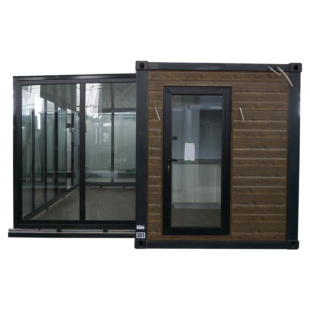 H3119096f18674d17a1eef974328d64adD 20ft One-sided Slide Out Push Pull Fold Out House Pre Build Mobile Pod Luxury Container House with 1 Bedroom – – Finish in Just 1 Day