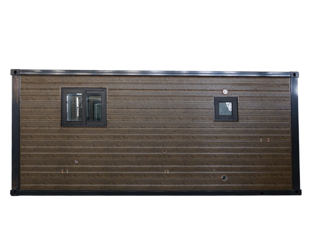 20ft One-sided Slide Out Push Pull Fold Out House Pre Build Mobile Pod Luxury Container House with 1 Bedroom – – Finish in Just 1 Day