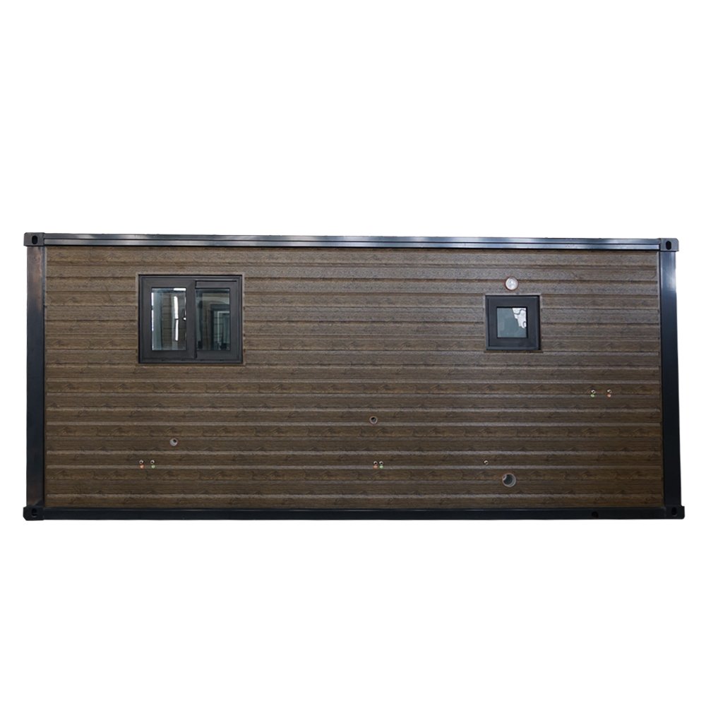 H94de40c166574f228722e7389290aa2fH 20ft One-sided Slide Out Push Pull Fold Out House Pre Build Mobile Pod Luxury Container House with 1 Bedroom – – Finish in Just 1 Day