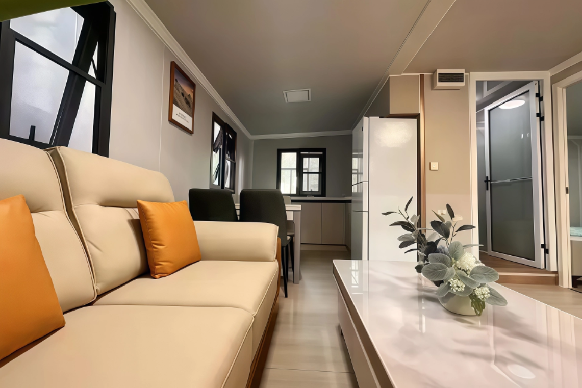 Security 20Ft Prefab Luxury Mobile Expandable Container House – 2 Bedroom – Finish in Just 1 Day