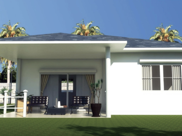 Permanent House – 1 Bedroom – 70 Years Lifespan – Finish in Just 21 Days