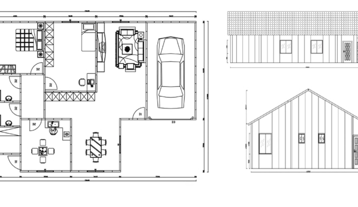 Permanent House – 2 Bedroom – 70 Years Lifespan – Finish in Just 21 Days